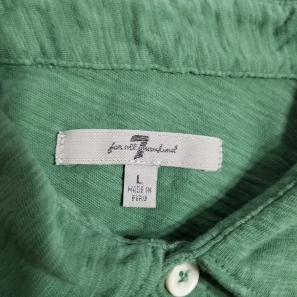 7 for all Mankind Polo Tee - Picture 4 of 6